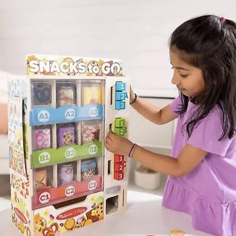Melissa & Doug Sort, Stock, Select Wooden Vending Machine Play Set BRAND NEW BOX